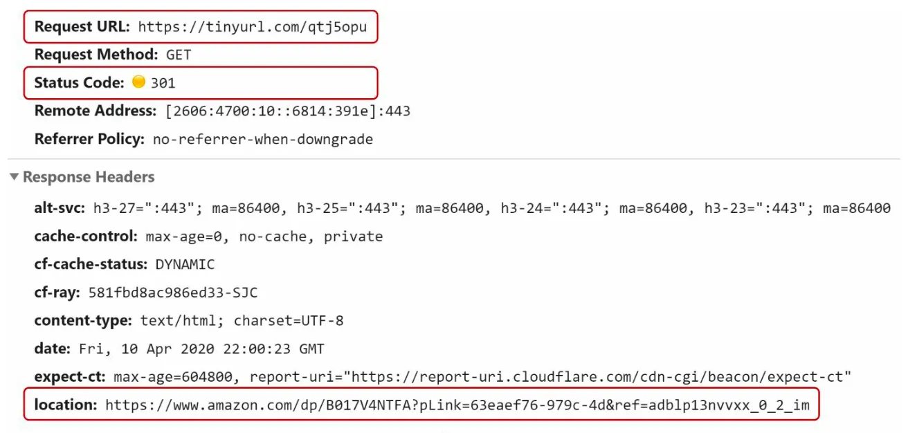 URL Redirection